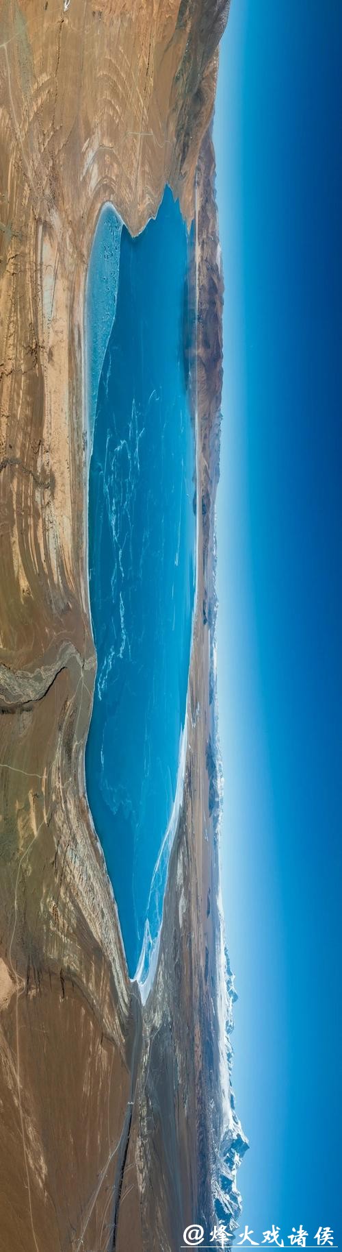 美丽中国丨西藏:鸟瞰蔚蓝佩枯错 美丽中国丨西藏:鸟瞰蔚蓝佩枯错